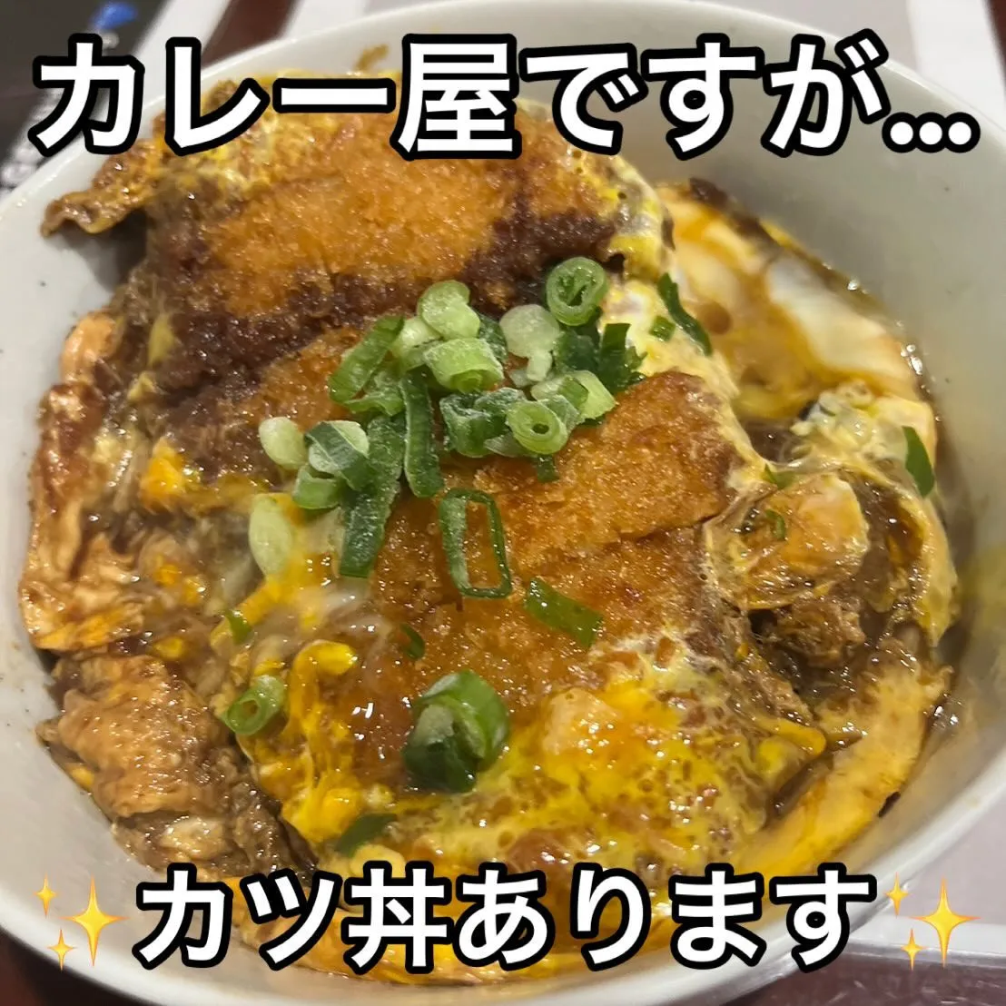 実は…カツ丼あります✨