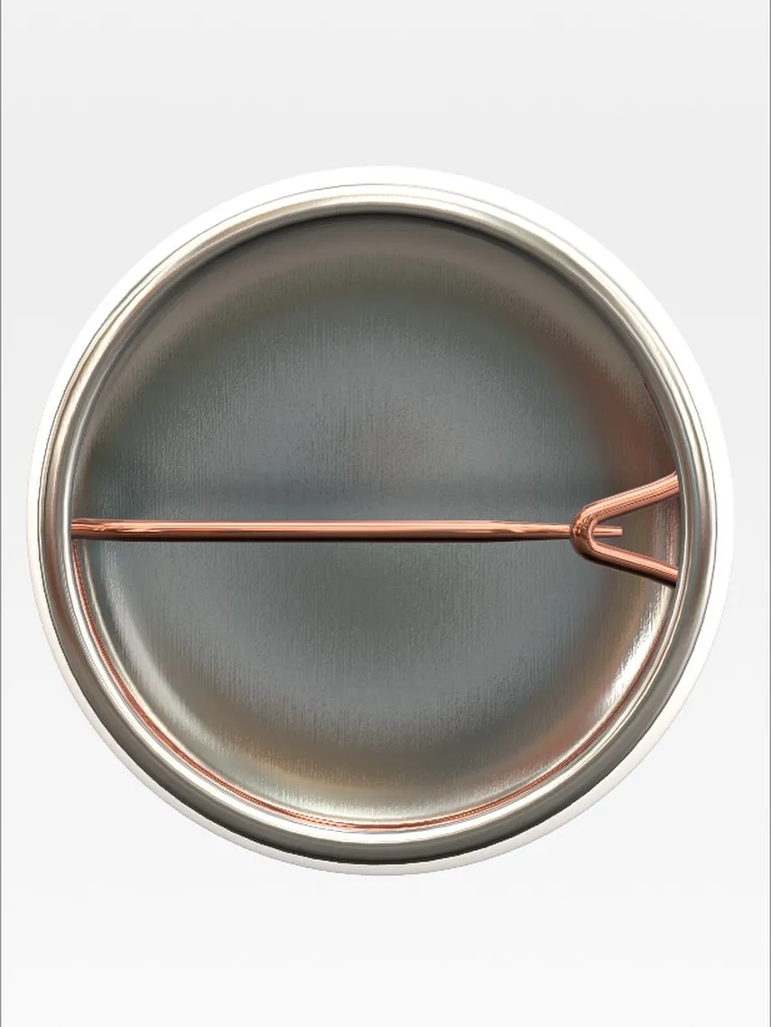 缶バッジ完成🫶💙